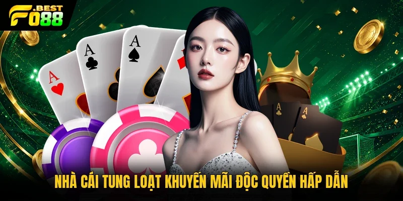 Nhà cái tung loạt khuyến mãi độc quyền hấp dẫn