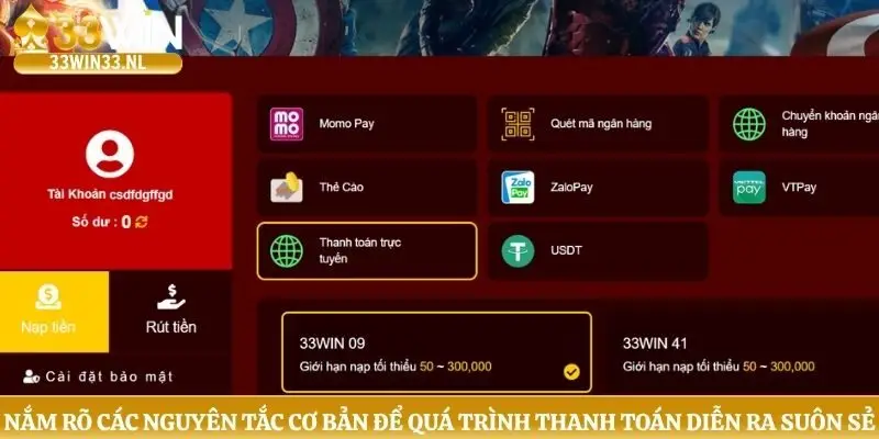 Nắm rõ các nguyên tắc cơ bản để quá trình thanh toán diễn ra suôn sẻ