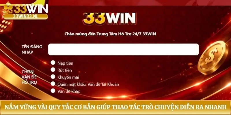Nắm vững vài quy tắc cơ bản giúp thao tác trò chuyện diễn ra nhanh