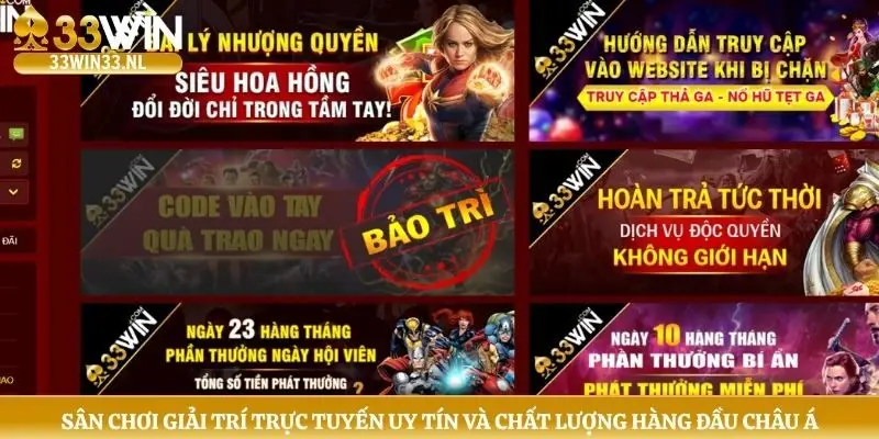 Sân chơi giải trí trực tuyến uy tín và chất lượng hàng đầu châu Á