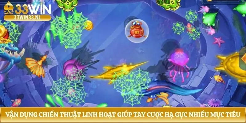 Vận dụng chiến thuật linh hoạt giúp tay cược hạ gục nhiều mục tiêu 